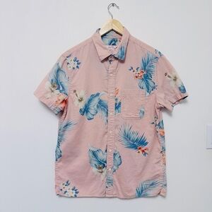 Vintage Pink Floral Shirt